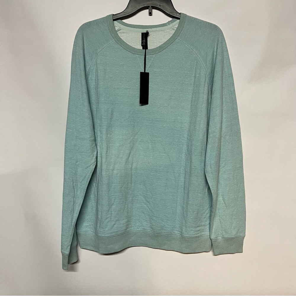 Z Supply Light Green Crewneck Pullover